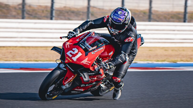 CIV, Racing Night: Rinaldi sulla Ducati del Broncos Racing Team