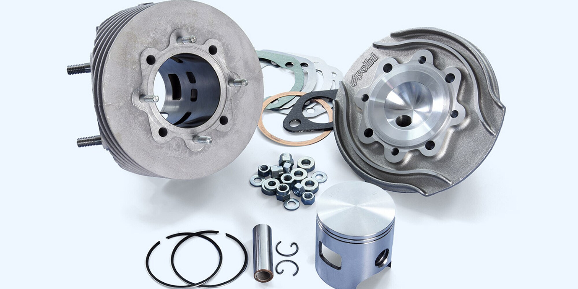 KIT POLINI DIAMTRO 58 MM. EVOLUTION 3 PER VESPA 125 ET3