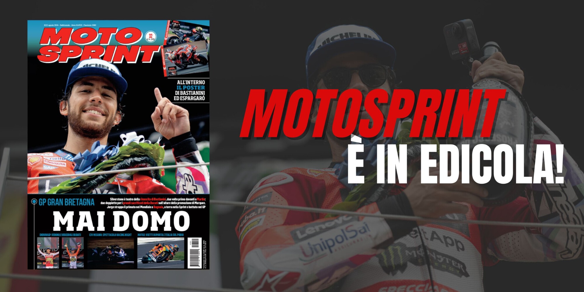 Motosprint n°32 è in edicola: mai domo