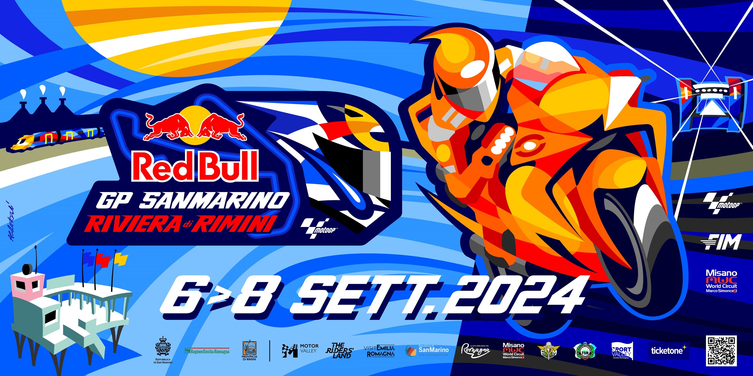 Gran Premio Red Bull di San Marino: i sei poster personalizzati