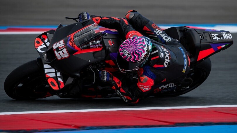 Savadori: "L'Aprilia soffre sulla lunga distanza? In realtà migliora su ogni pista"