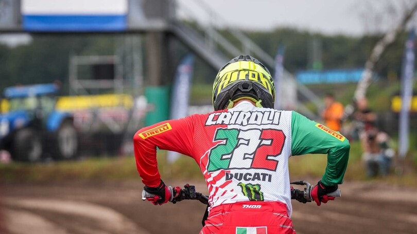 Antonio Cairoli prova le partenze del GP di Olanda