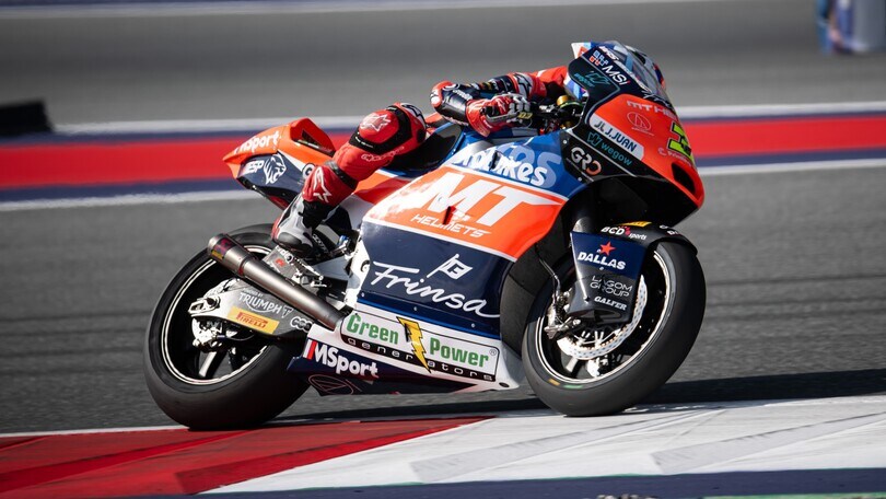 Moto2 GP Austria, risultati e tempi delle P2: Garcia da record, 3° Arbolino