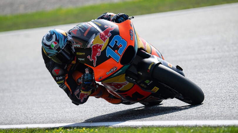 Moto2, qualifiche GP Austria: straordinaria pole position per Vietti