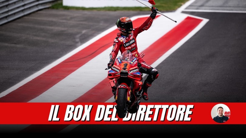 MotoGP, la firma del campione