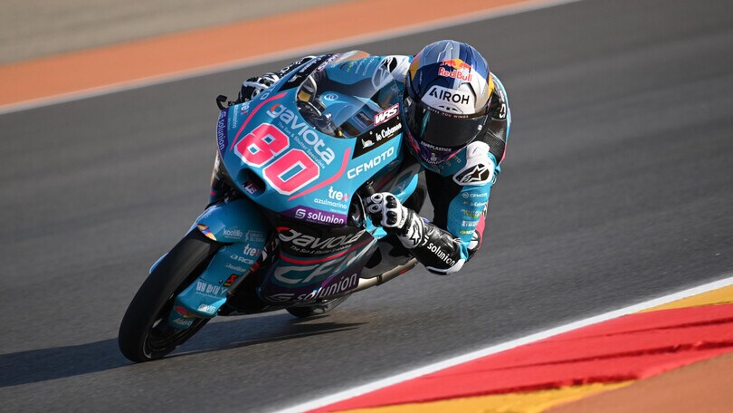Moto3, risultati e tempi delle FP al GP Aragon 2024: Alonso leader, ma Rueda è lì