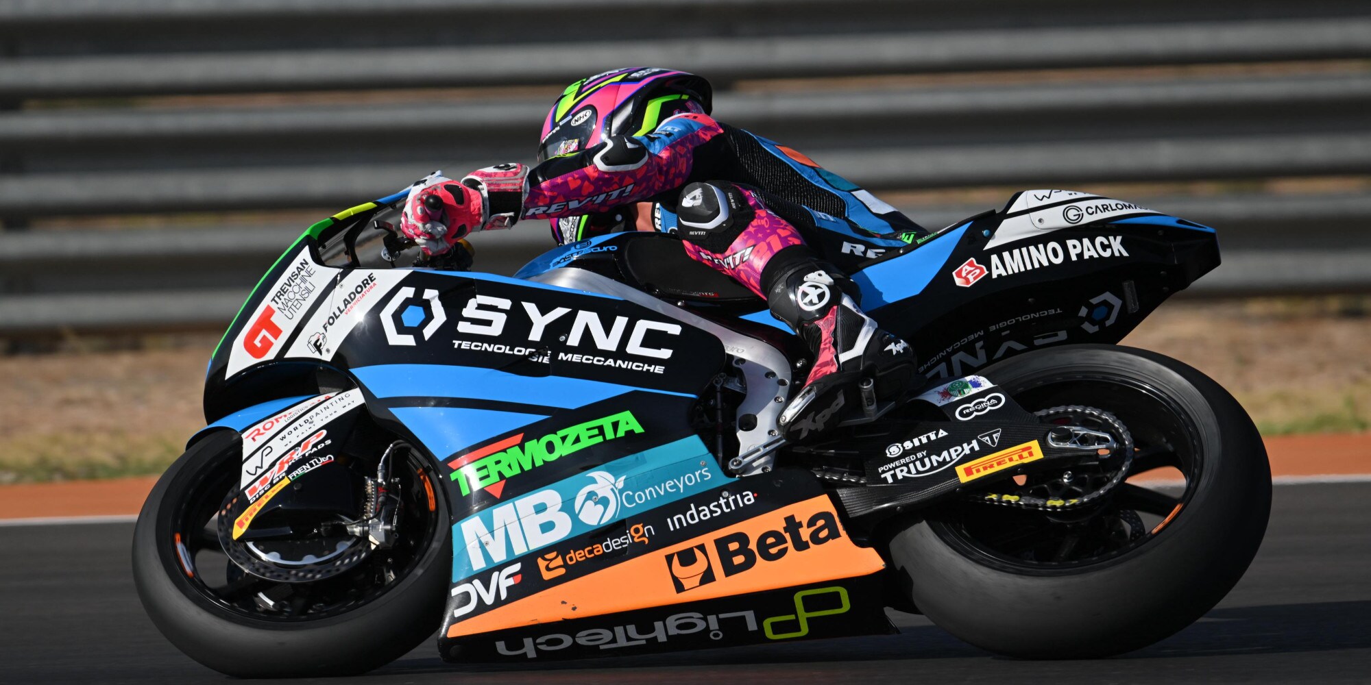 Moto2 Aragon: Alonso Lopez si ripete nelle P1, 12esimo Celestino Vietti