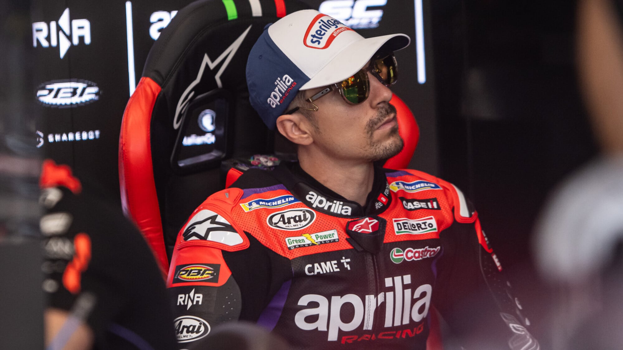 GP Aragòn, Vinales: “Il nuovo asfalto? Ottimo grip, qui l'Aprilia si trova bene”