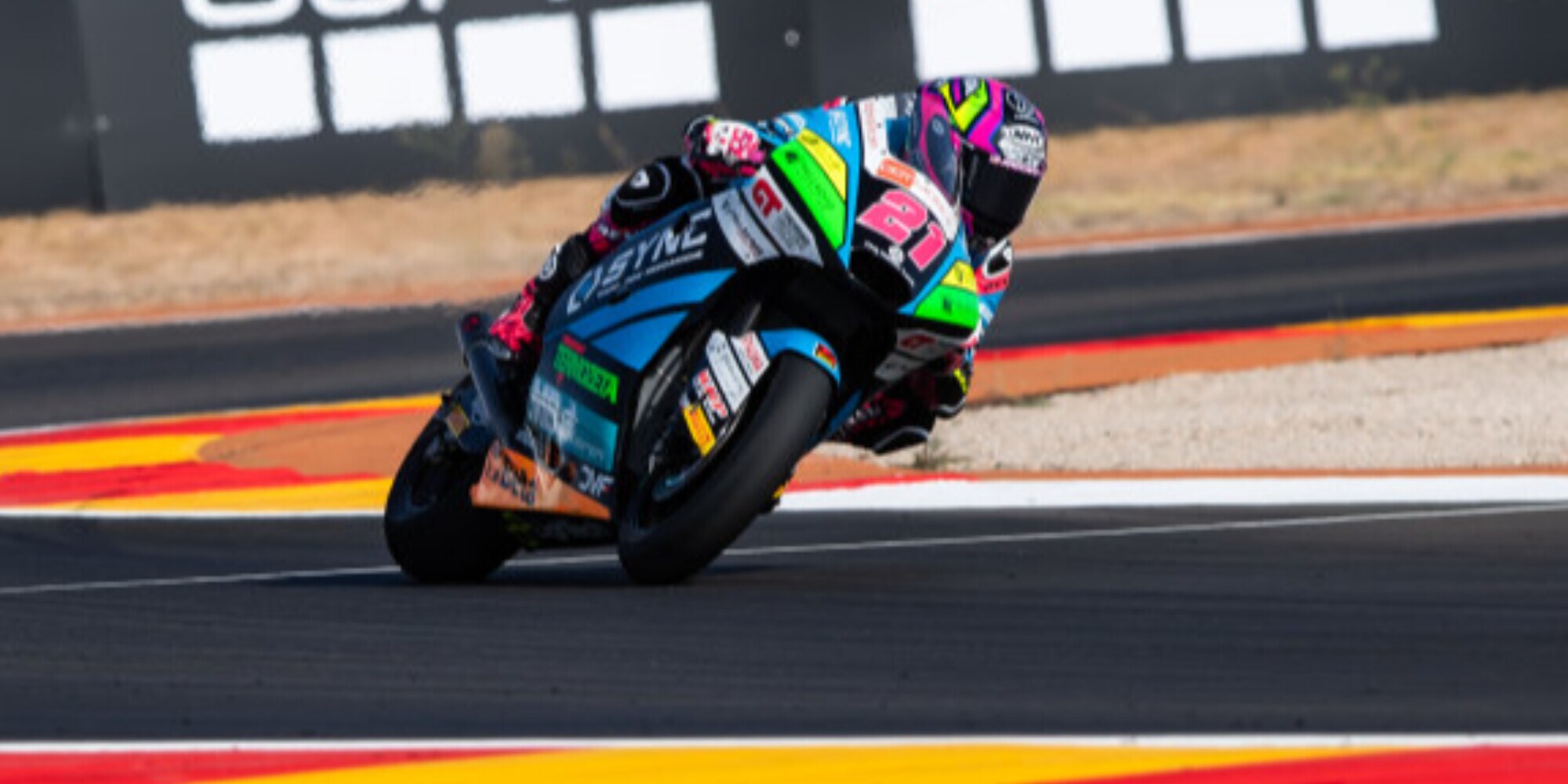 Moto2 Aragon P2:  Alonso Lopez il più veloce anche sotto la pioggia