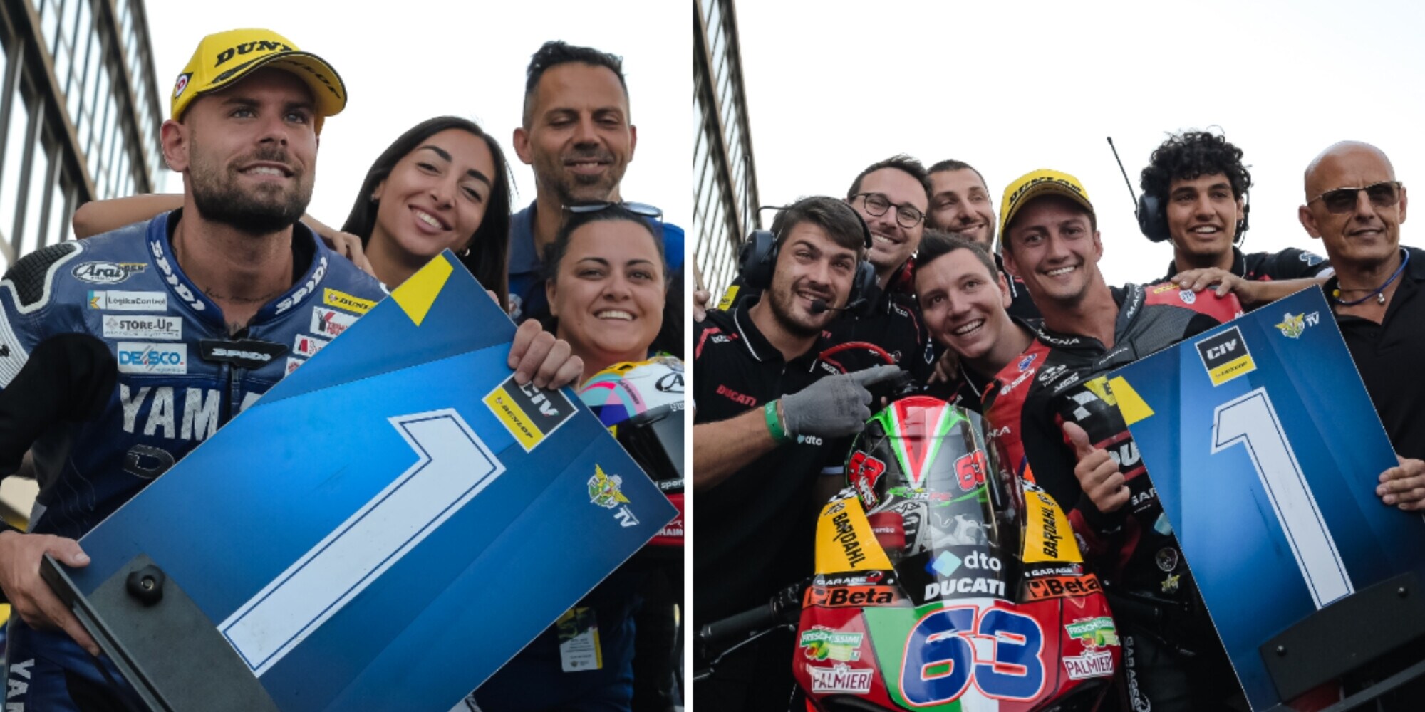 CIV Mugello: Delbianco in pole nella SBK, Stirpe spettacolare in SSP
