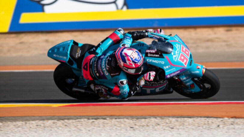 Qualifiche Moto2 Aragon: Jake Dixon firma la pole position, quinto Tony Arbolino