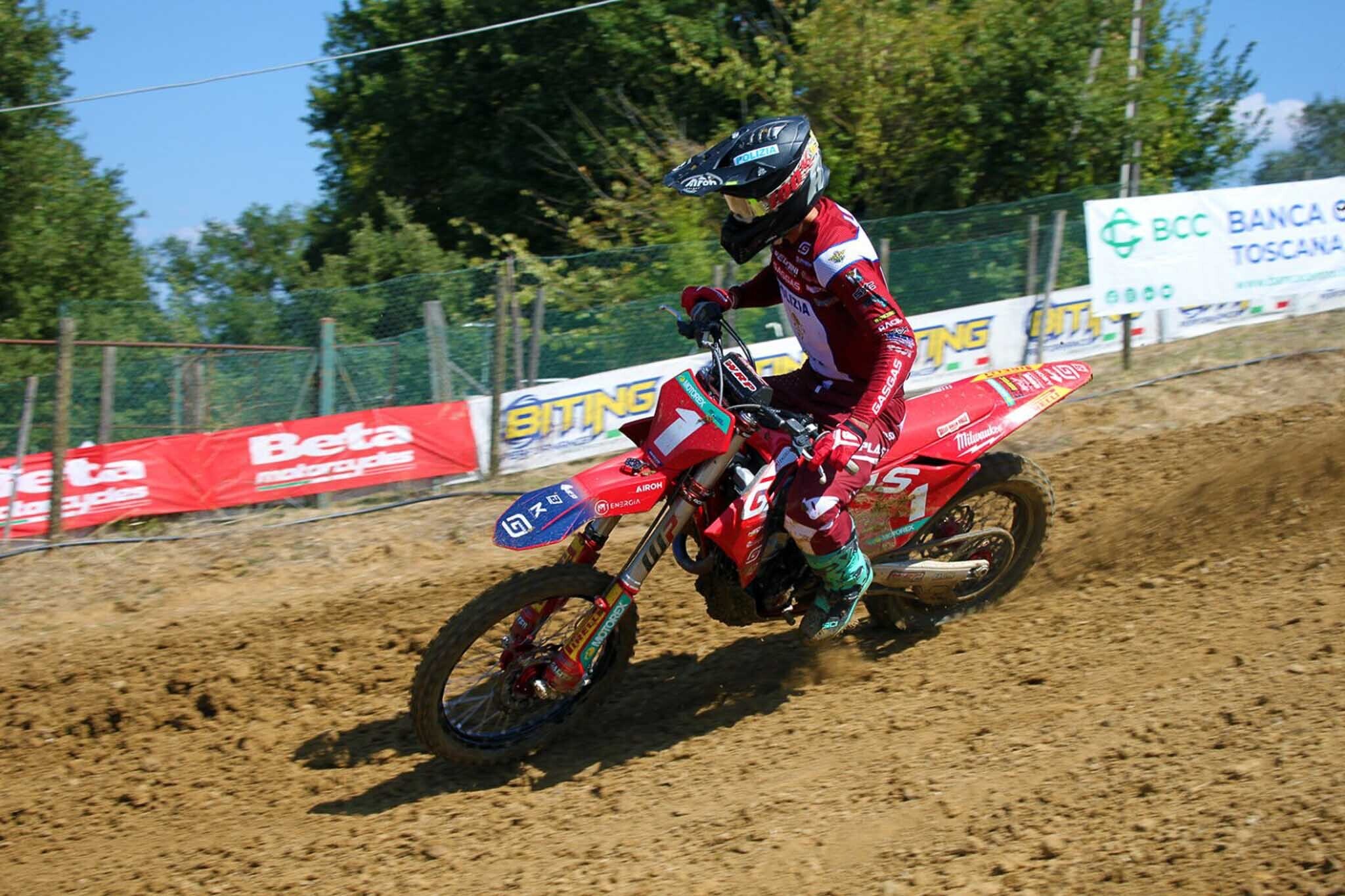 Italiano Motocross: ombre rosse su Gioiella
