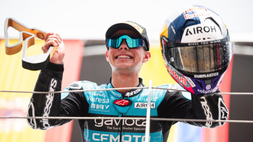 David Alonso in Moto2 nel 2025 con il team Aspar