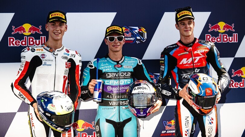 Moto3, qualifiche del GP Misano 2024: sesta pole position per Alonso, incredibile secondo Lunetta