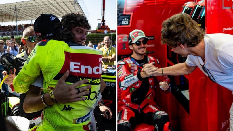 F1, Kimi Antonelli: "I piloti MotoGP sono dei 'matti', vederli è impressionante"