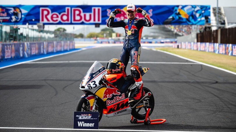 Rookies Cup: Alvaro Carpe conquista il titolo a Misano, paura per Quiles