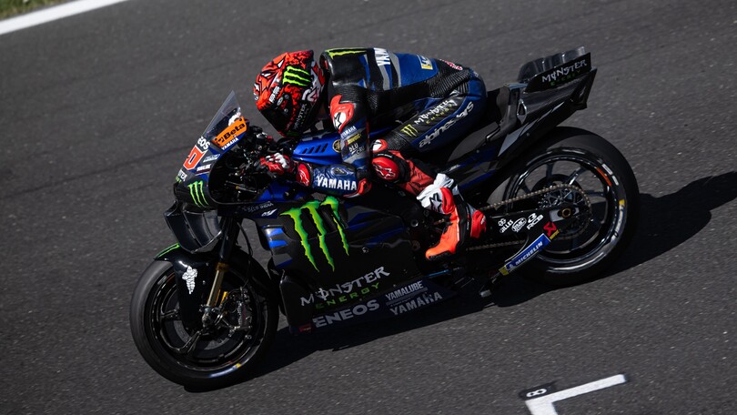 Test Misano, Quartararo: “Team radio? Potenzialmente utili, ma da perfezionare"