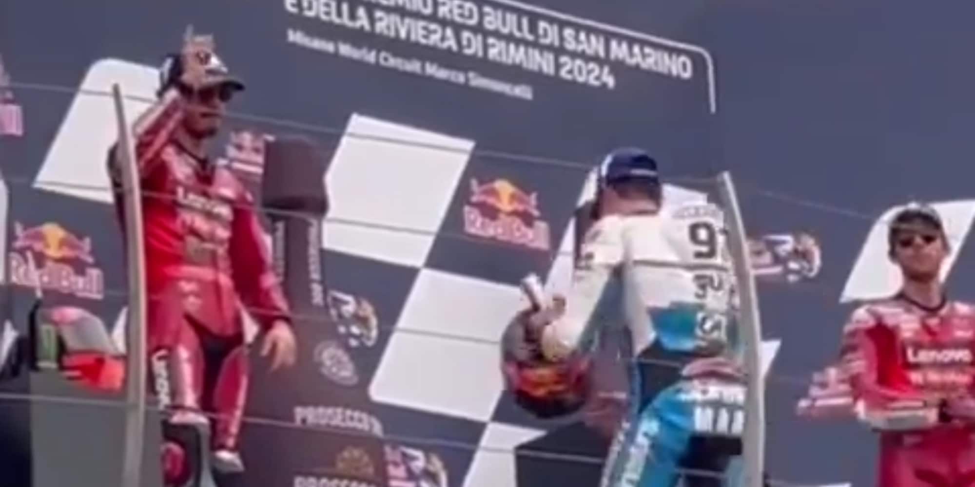 MotoGP: Misano fischia Marc Marquez, Pecco Bagnaia lo difende