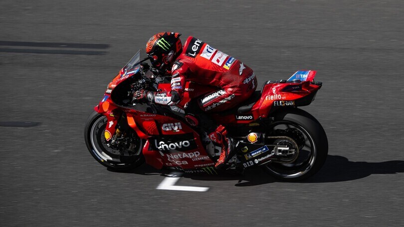 MotoGP, test Misano: tripletta italiana in vetta, Bagnaia miglior crono