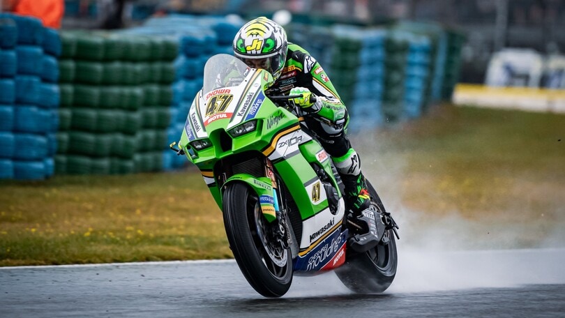 SBK, passi in avanti per Bassani: “Bello tornare a sentire il profumo del podio”