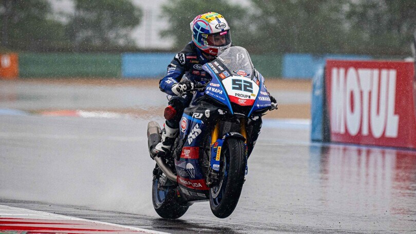 SBK Mangy-Cours: Delbianco, un'occasione sfruttata nel migliore dei modi