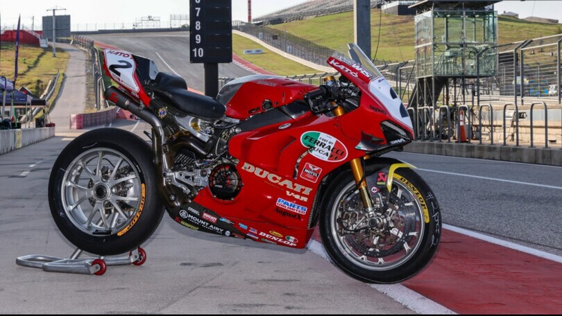 MotoAmerica: Ducati celebra i 30  anni dal titolo del team Fast by Ferracci