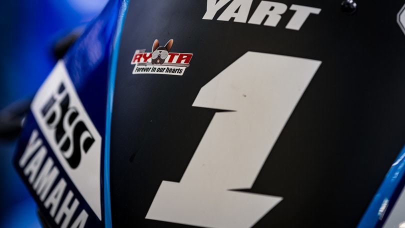 EWC: YART ricorda Ryota Haga con uno sticker