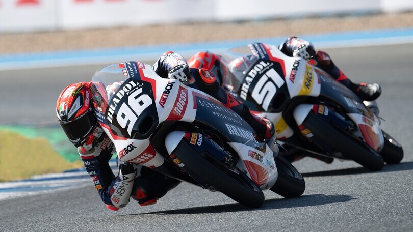 FIM JuniorGP: Pini trionfa in Moto3 a Jerez, a podio anche Casadei e Dalla Porta