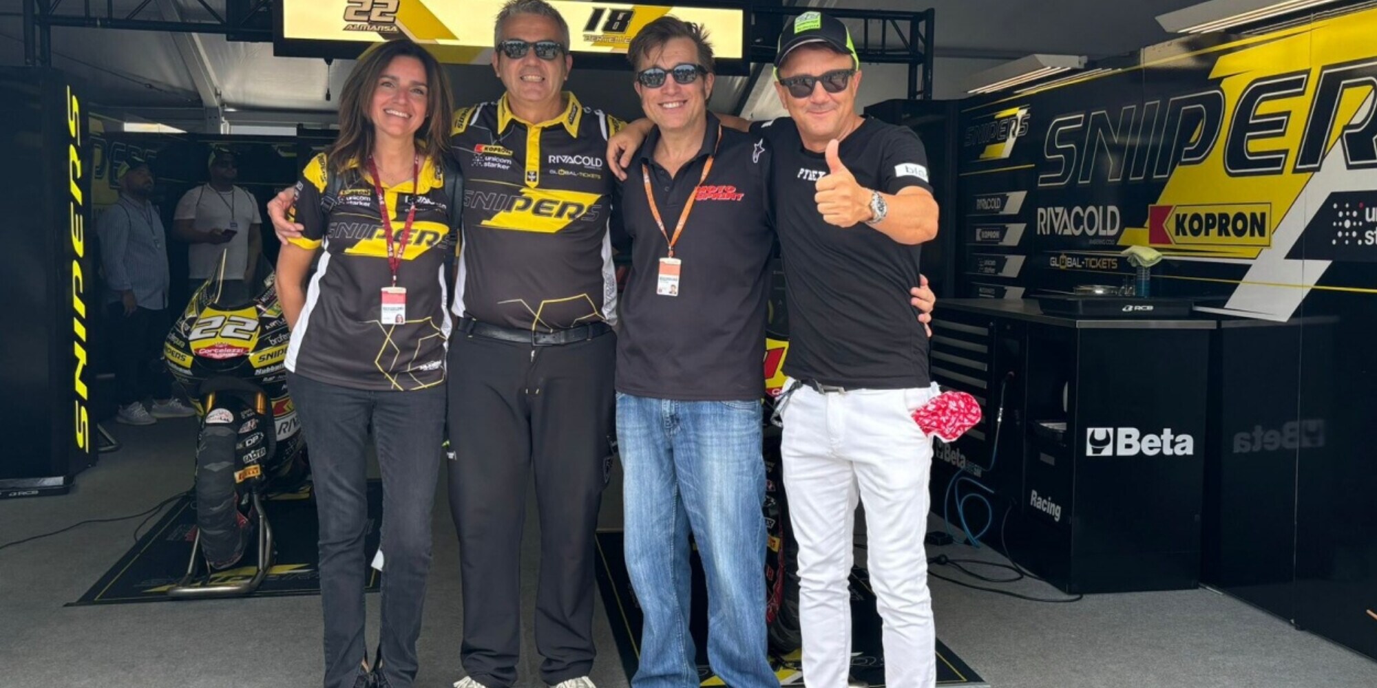 Team Snipers: tiratori scelti dal 1964 e ancora protagonisti in Moto3