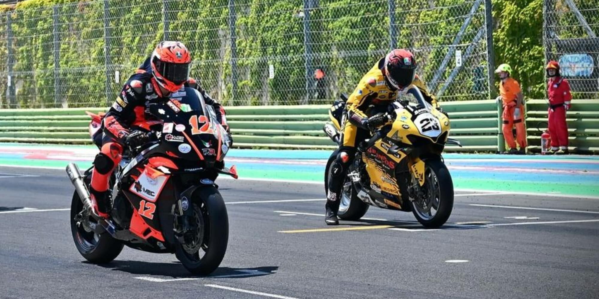 National Trophy, Andreozzi e il team RR in pista ad Imola per Luca Salvadori