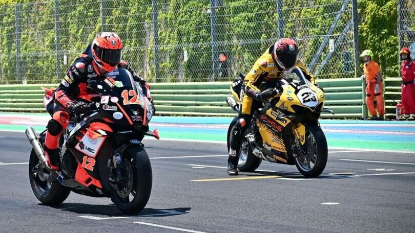 National Trophy, Andreozzi e il team RR in pista ad Imola per Luca Salvadori