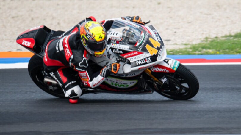 Moto2 Misano: Aron Canet risponde a Tony Arbolino e si prende le FP2