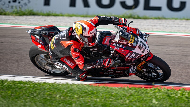 SBK, ancora Petrucci: Danilo vince anche la Superpole Race a Cremona