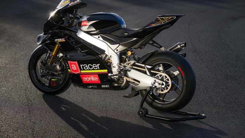 Aprilia RSV4 X ex3ma: effetto suolo per la moto dedicata a Max Biaggi