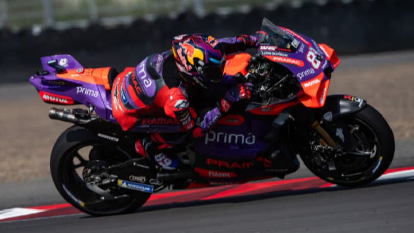 GP Indonesia, Martin: “Buon feeling con gomme diverse, sono consistente”