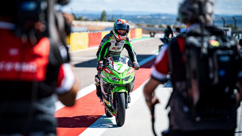 SSP300, Veneman prima cade poi conquista la pole ad Aragon