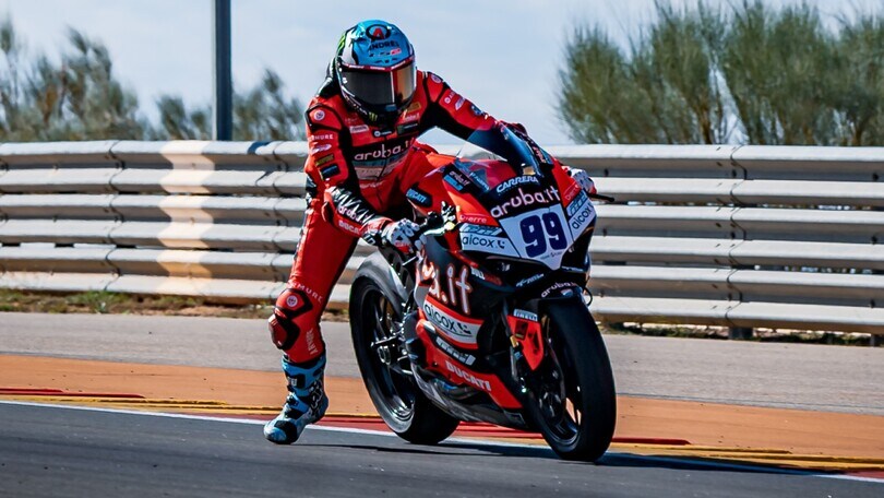 SSP: Huertas conquista la Superpole ad Aragon, Montella 4°