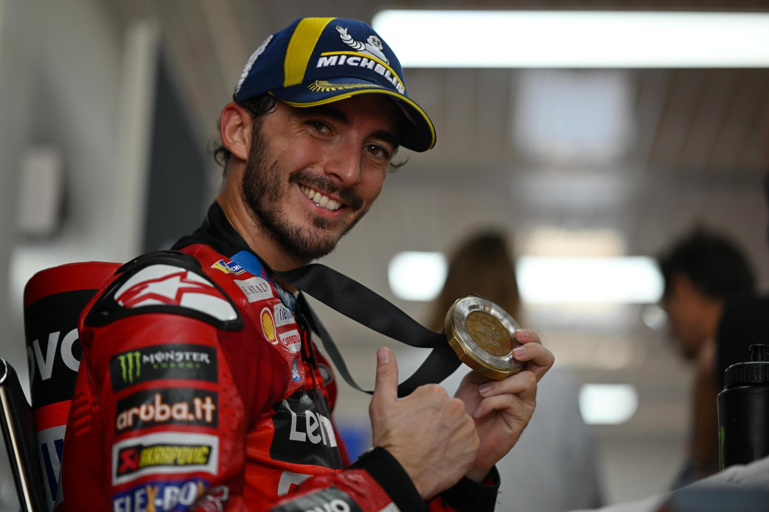 GP Indonesia, Bagnaia: “Ero al limite, ma la strategia ha dato i suoi frutti"