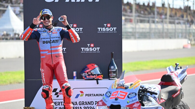 GP Indonesia, Marquez: “Il sorpasso di Enea? Bellissimo, sapeva che nel T2 faccio c…are"