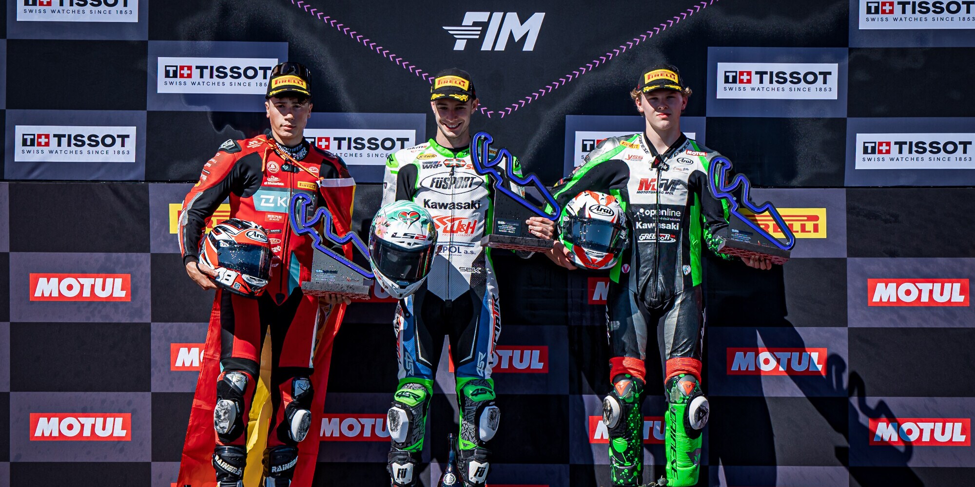 SSP300 Aragon: Iglesias in volata su Julio Garcia, terzo Veneman