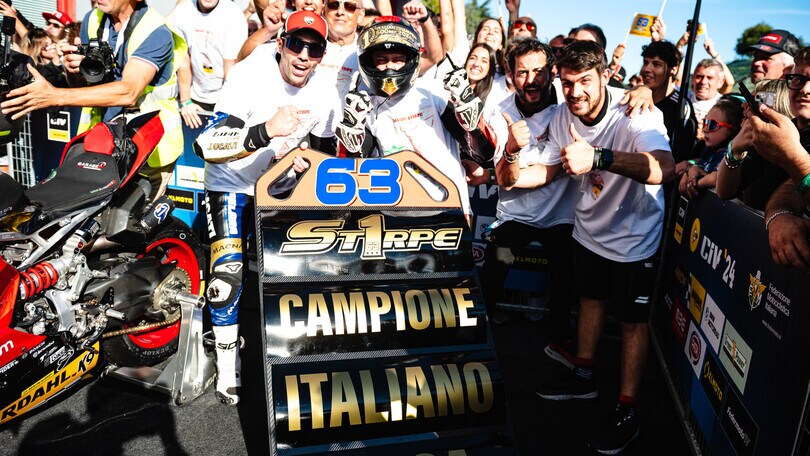 CIV Imola, SSP: Davide Stirpe è Campione Italiano
