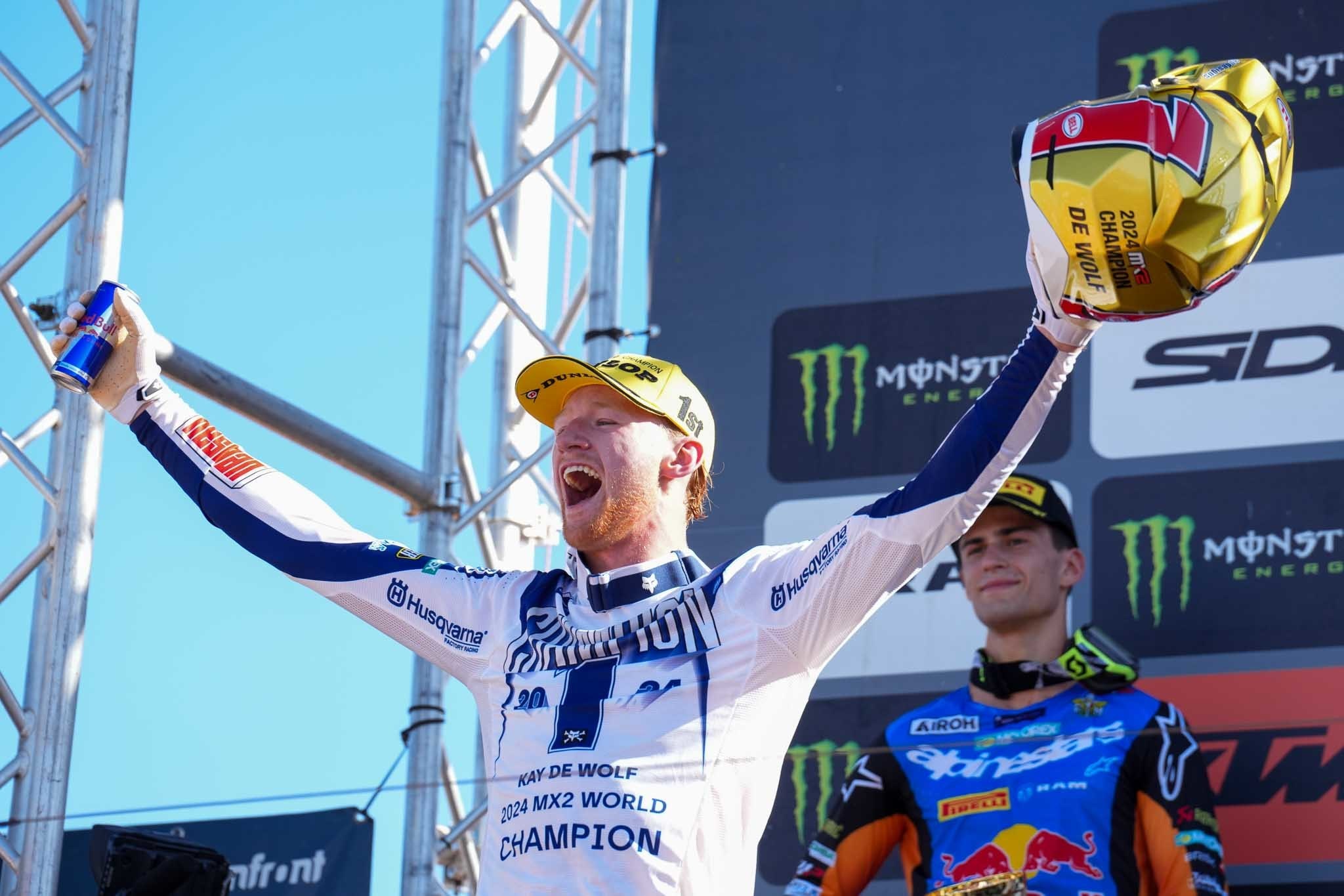 MX2: Kay de Wolf è Campione del Mondo 2024