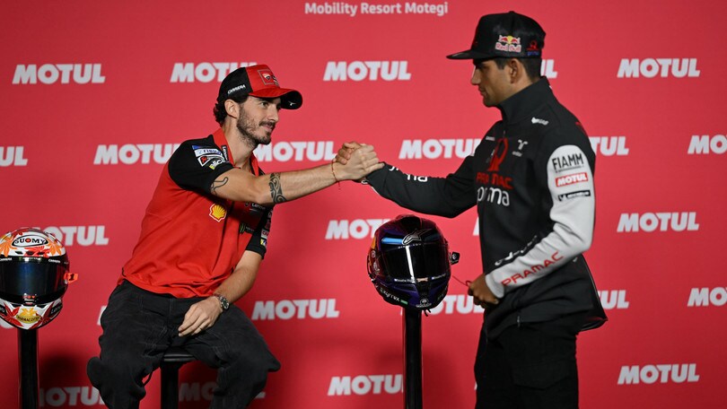 MotoGP Giappone, Bagnaia: “Spero in una battaglia con Martin”