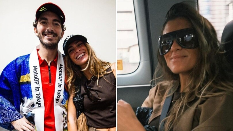 MotoGP: Pecco Bagnaia e Domizia inseparabili a Motegi