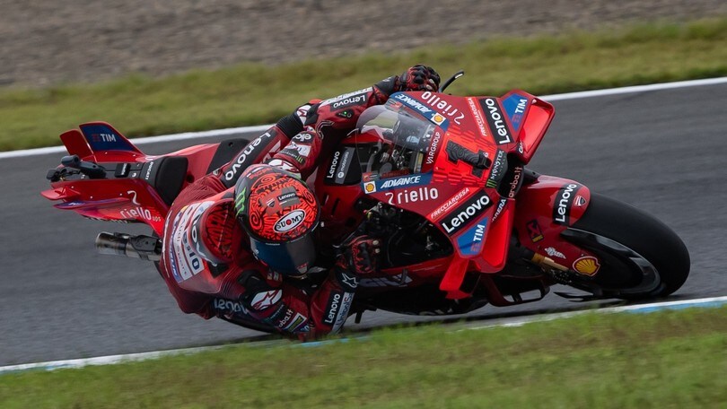 Risultati GP Giappone: Bagnaia tiene a bada Martin e si porta a -10