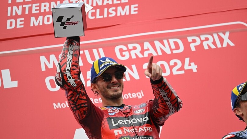 GP Giappone, Bagnaia: "Mondiale? Lotta stressante, pronto ad arrivare a Valencia a pari punti"