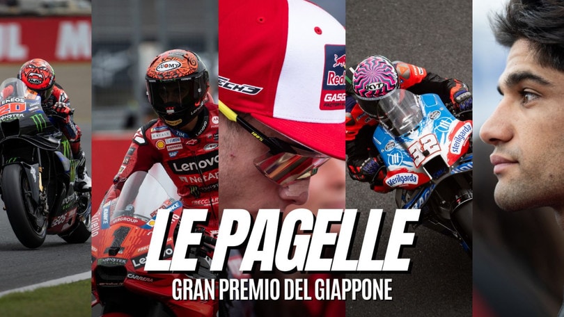 GP Giappone MotoGP, Pagelle: Bagnaia domina, Acosta sbaglia due volte
