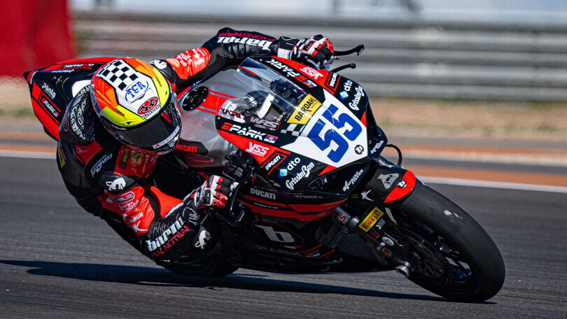 SSP Estoril: Montella al top in Superpole prima della pioggia, 3° Manzi