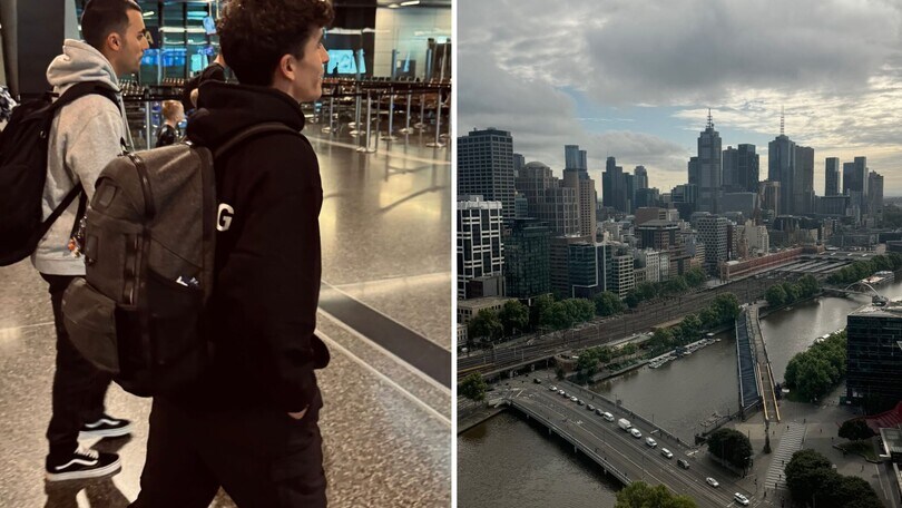 I piloti MotoGP sbarcano in Australia: le reazioni sui social