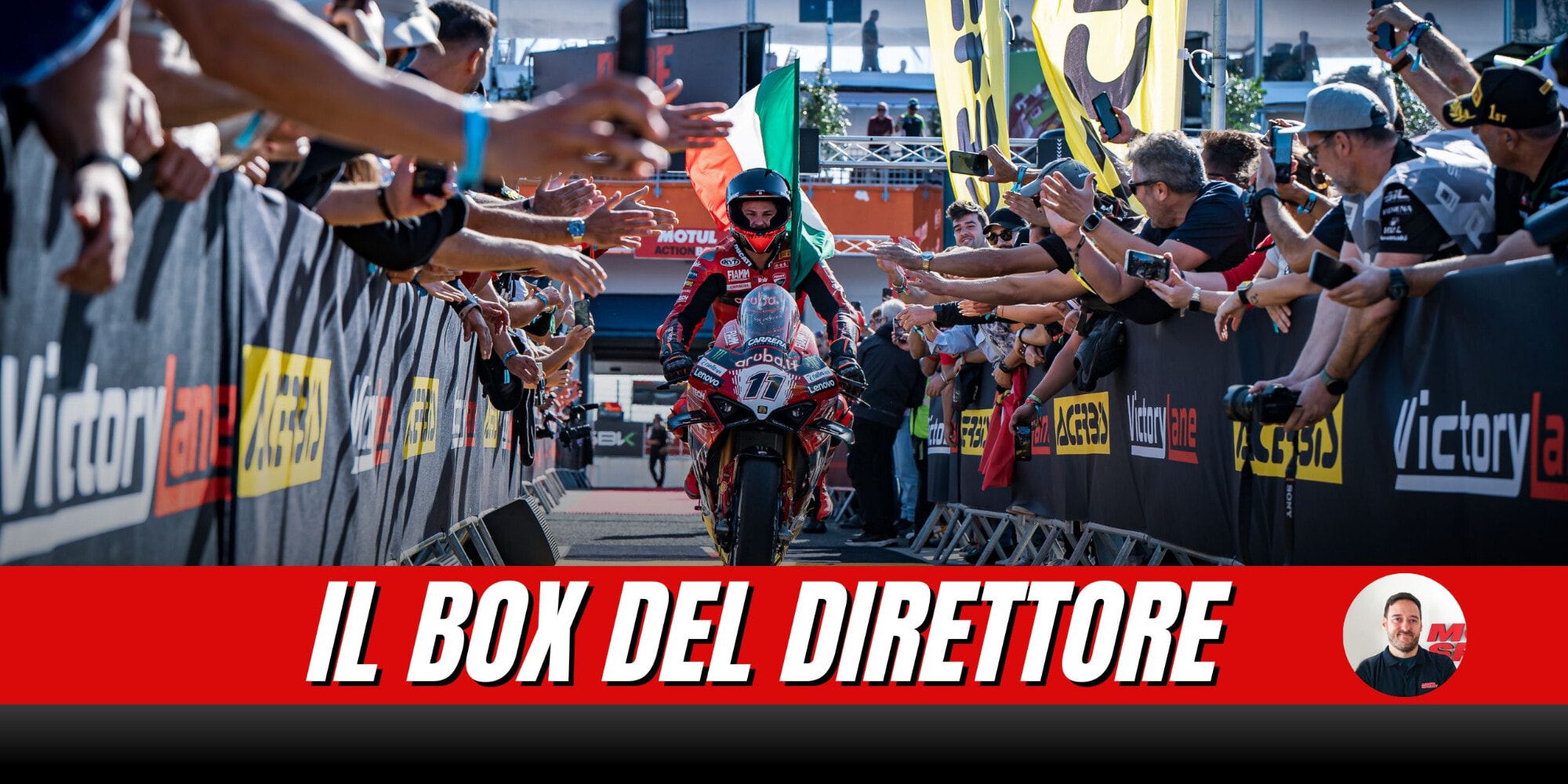 Box del direttore: COME UNA VITTORIA